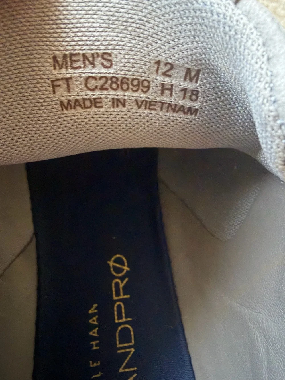 Cole Haan Gray Leather Lightweight Sneakers (great shoe!)